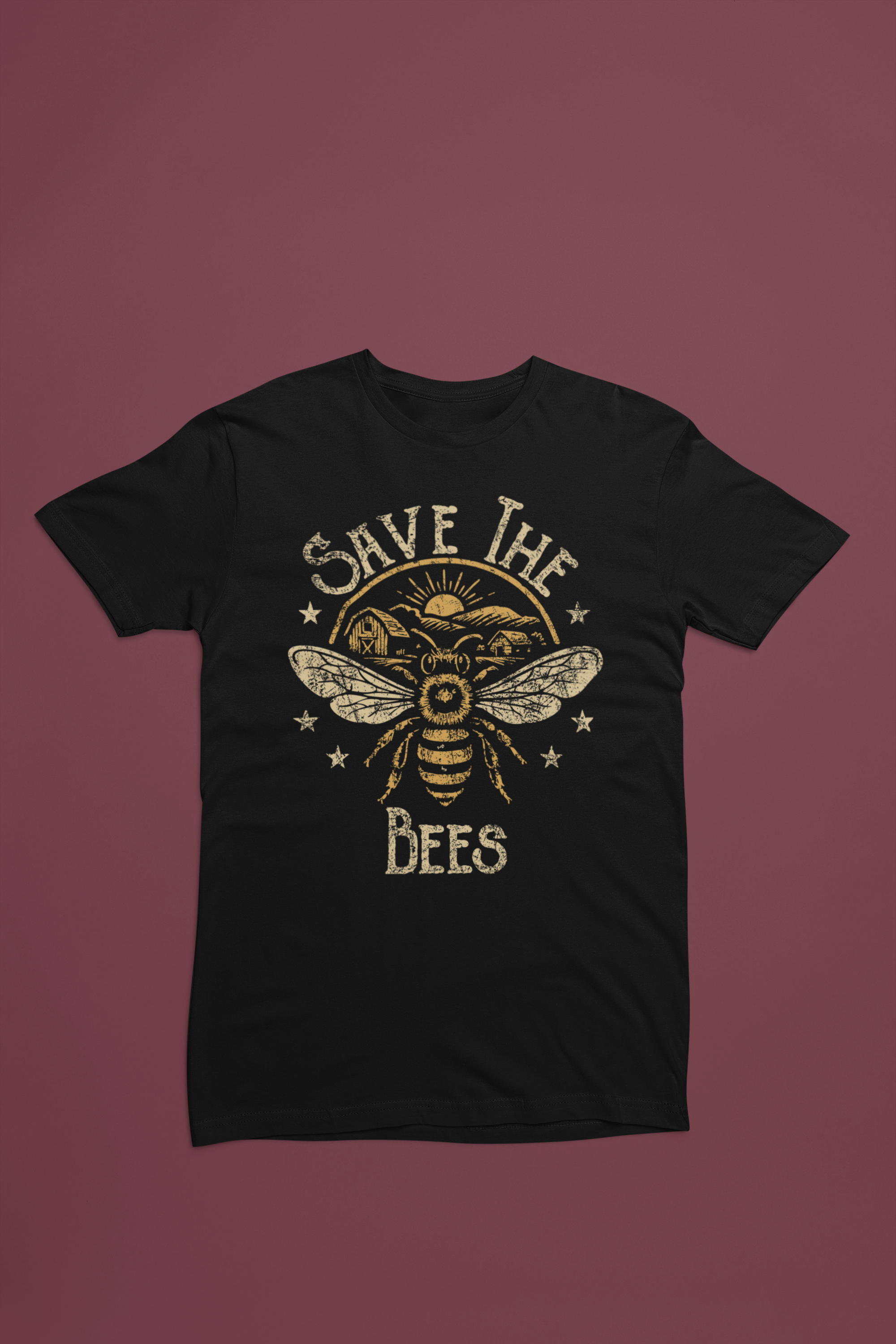 Save the Bees Shirt – Vintage Homestead Bee Tee