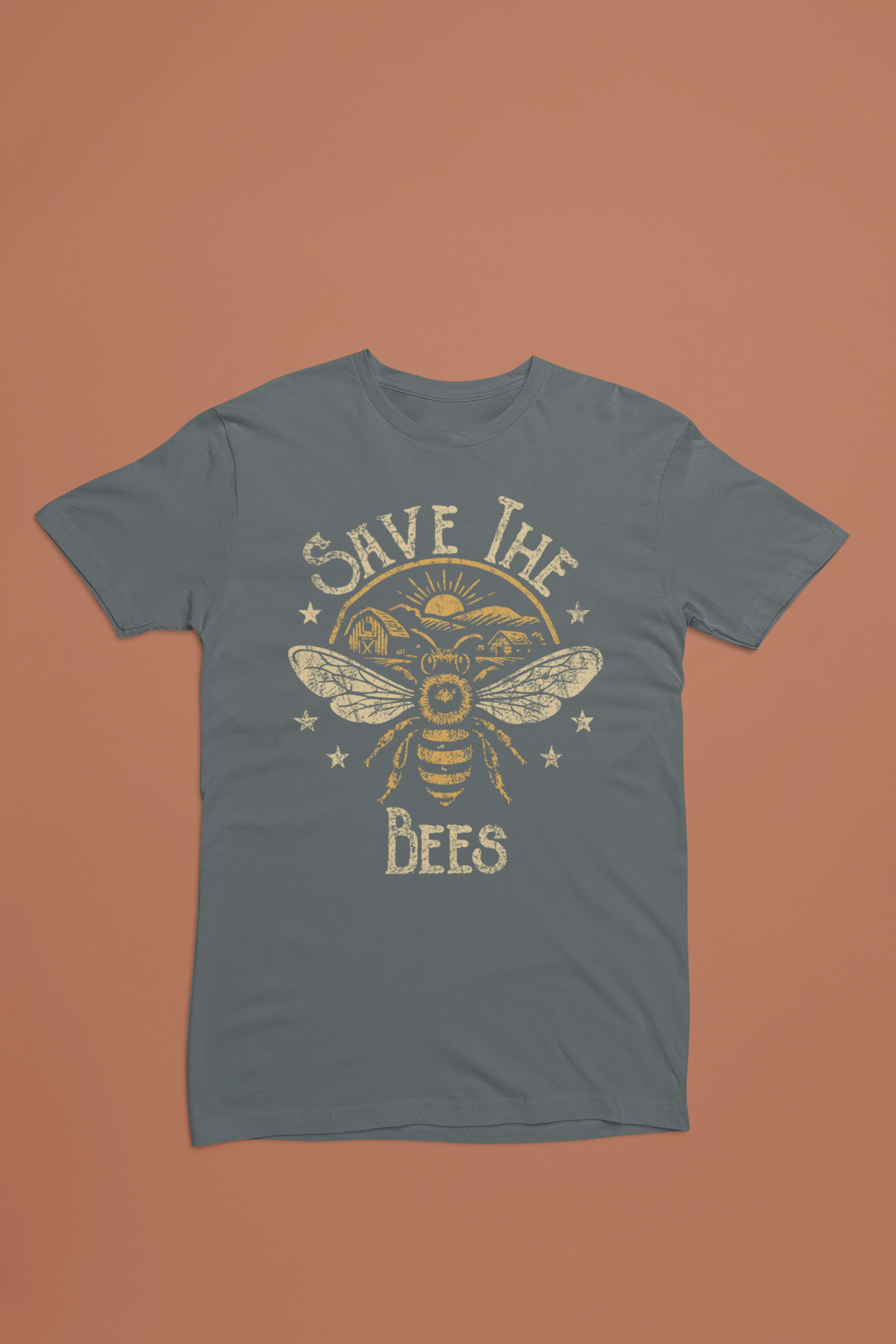 Save the Bees Shirt – Vintage Homestead Bee Tee