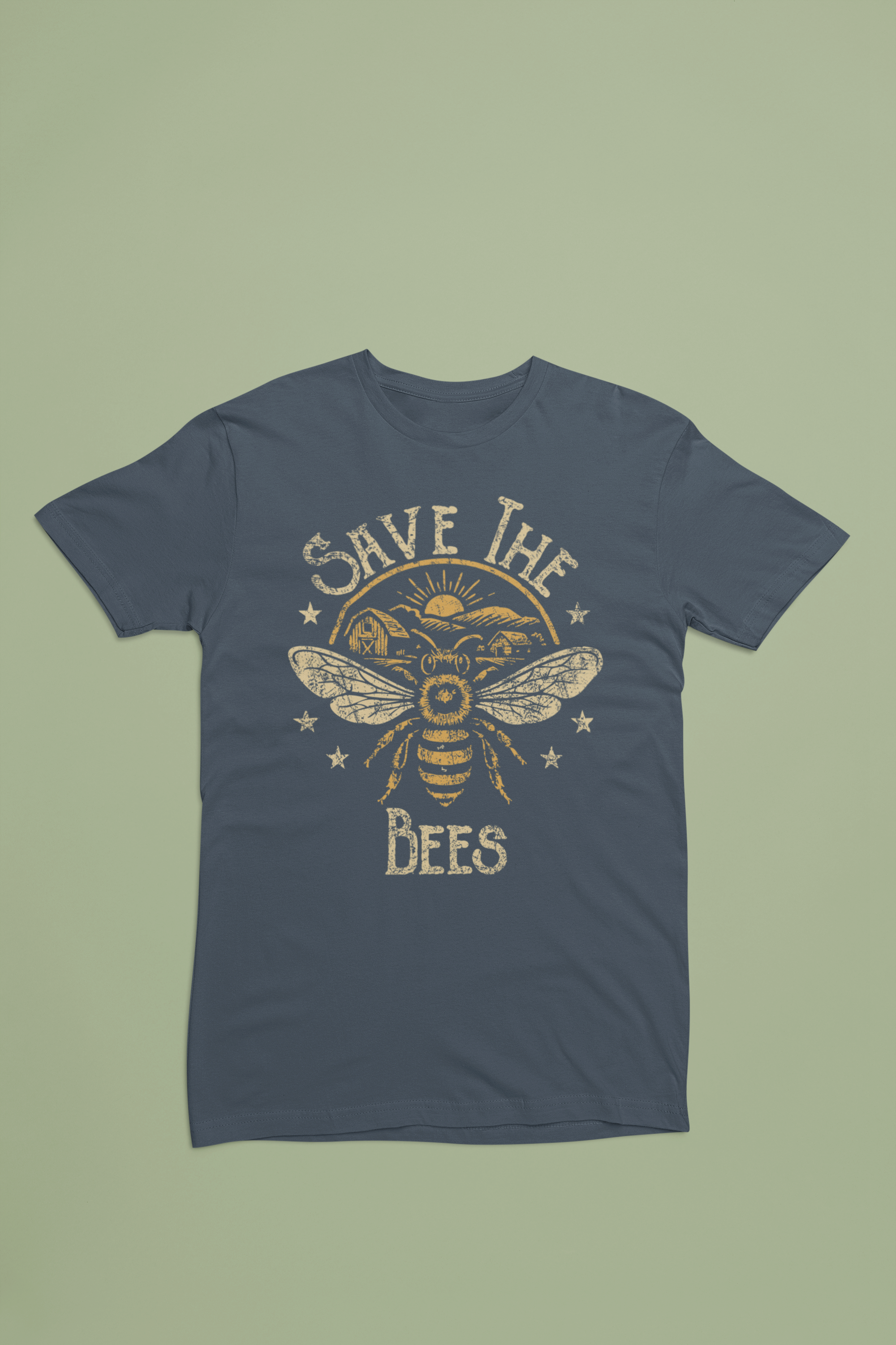 Save the Bees Shirt – Vintage Homestead Bee Tee