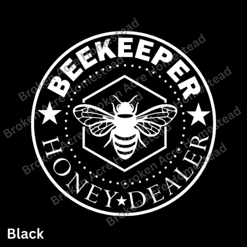 Beekeeper Honey Dealer White Tee - Made to Order!