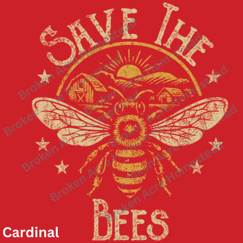 Save the Bees Tee - Made to Order!