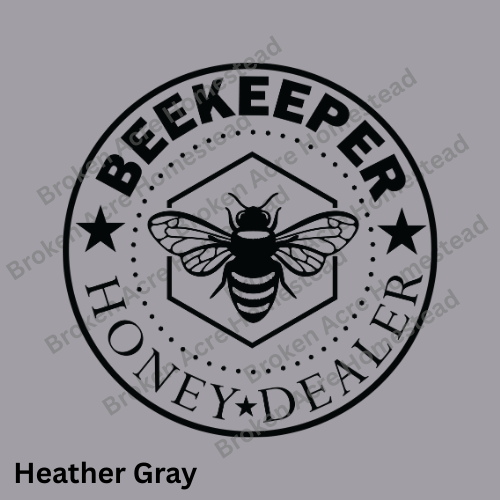 Beekeeper Honey Dealer White Black - Made to Order!