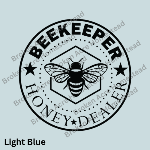Beekeeper Honey Dealer White Black - Made to Order!