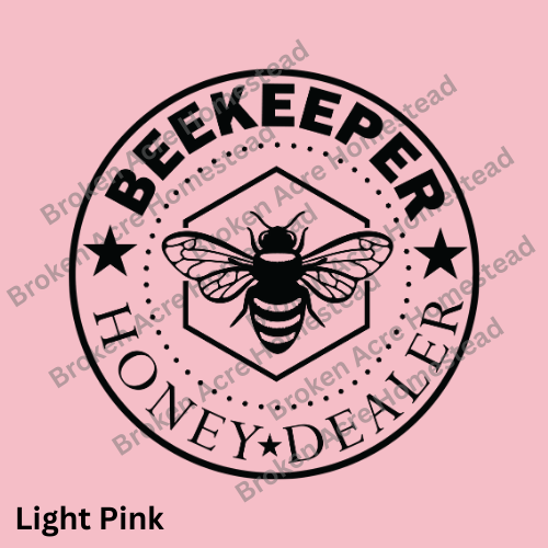 Beekeeper Honey Dealer White Black - Made to Order!