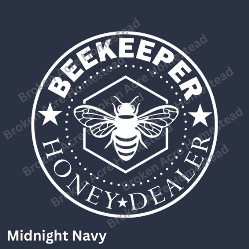 Beekeeper Honey Dealer White Tee - Made to Order!