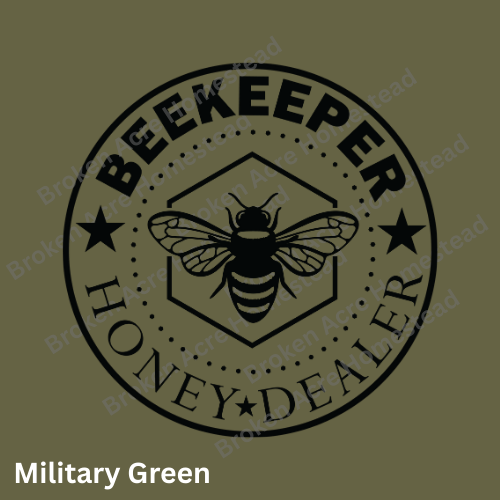 Beekeeper Honey Dealer White Black - Made to Order!