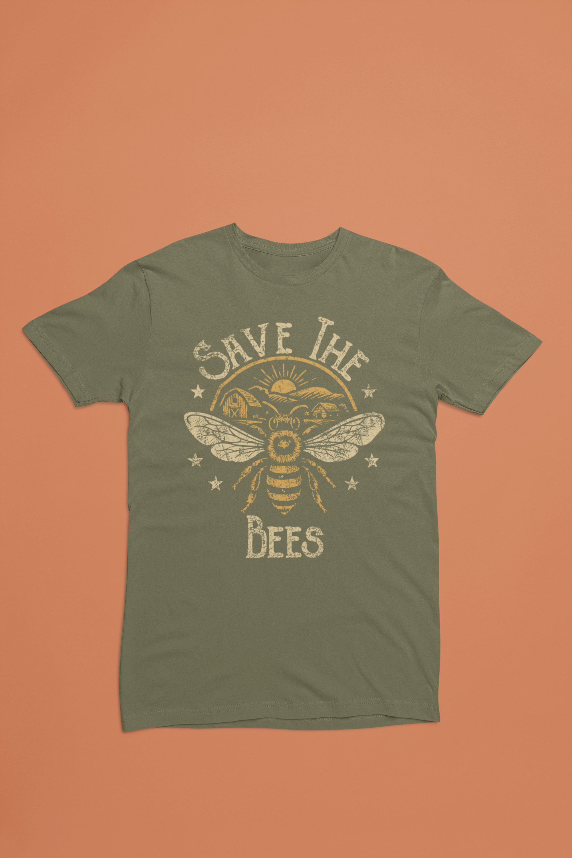 Save the Bees Shirt – Vintage Homestead Bee Tee