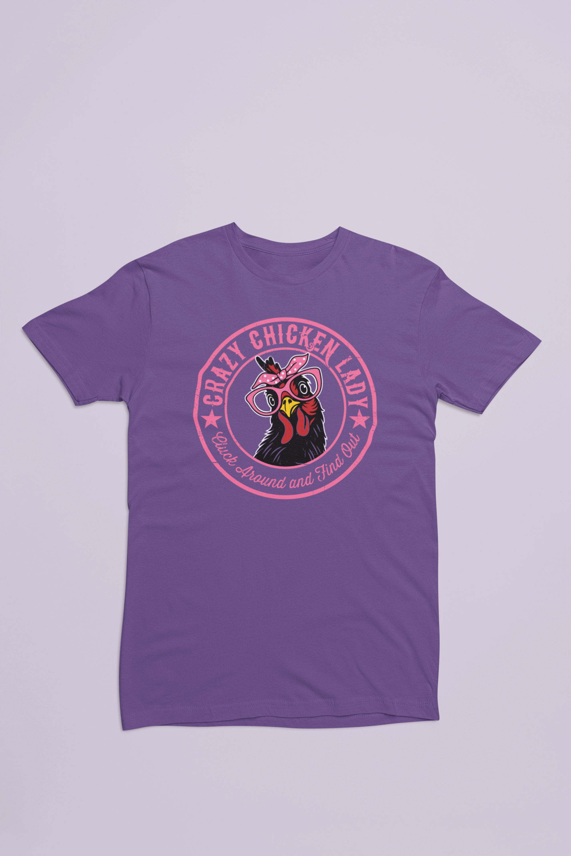 Crazy Chicken Lady Shirt – Cluck Around and Find Out Funny Farm Tee